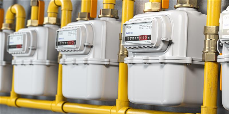 contadores-de-gas-natural-em-linha-consumo-de-energia-domestico