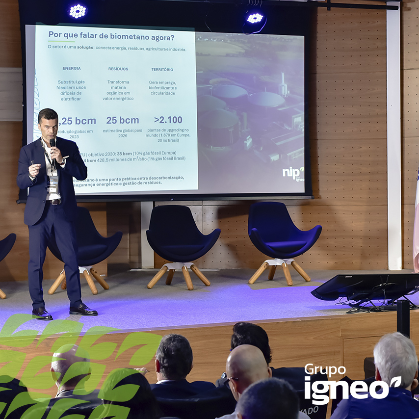 NIP leva experiência internacional ao debate sobre o futuro do biometano no Vitória Energy